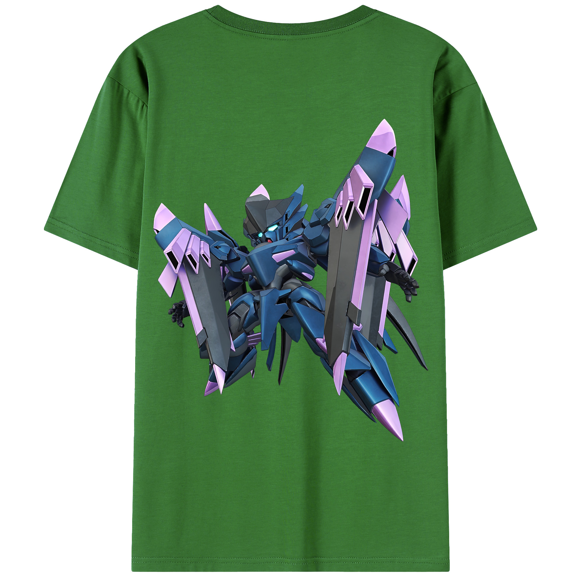 （画像用） 機動戦士ガンダム Mobile Suit Gundam レディース半袖Tシャツ(バックプリント)